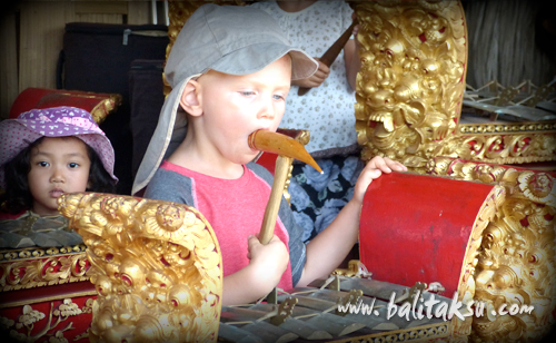 Workshop Gamelan for Children, The Spring School Ubud