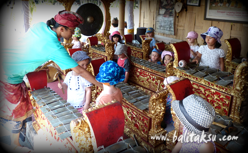 Workshop Gamelan for Children, The Spring School Ubud