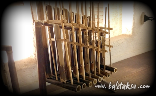 Angklung Bamboo at Bali from Sunda East Jawa