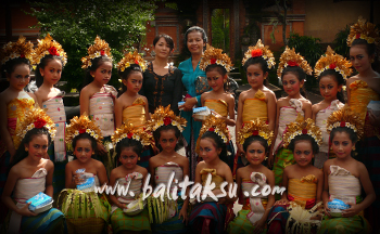 makeup balinese dance for children