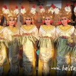 lambang sari. tari penyambutan - kind of balinese dance / jenis tari bali